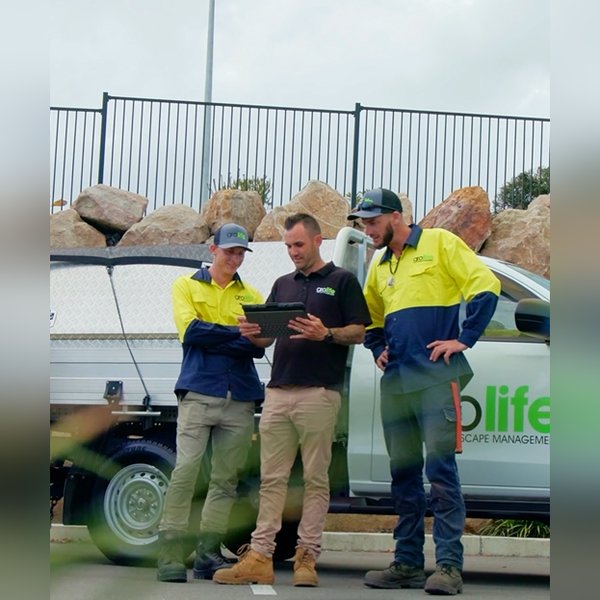 On-site reporting via tablet — our in-house job management system from day one
